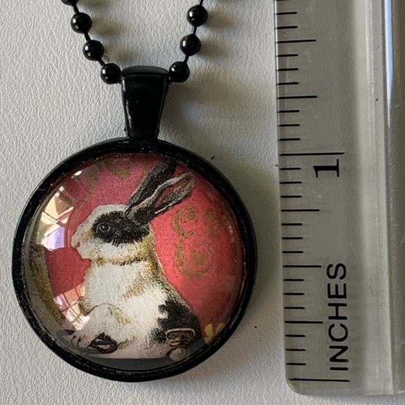Necklace rabbit pendant charm - Picture 9 of 9